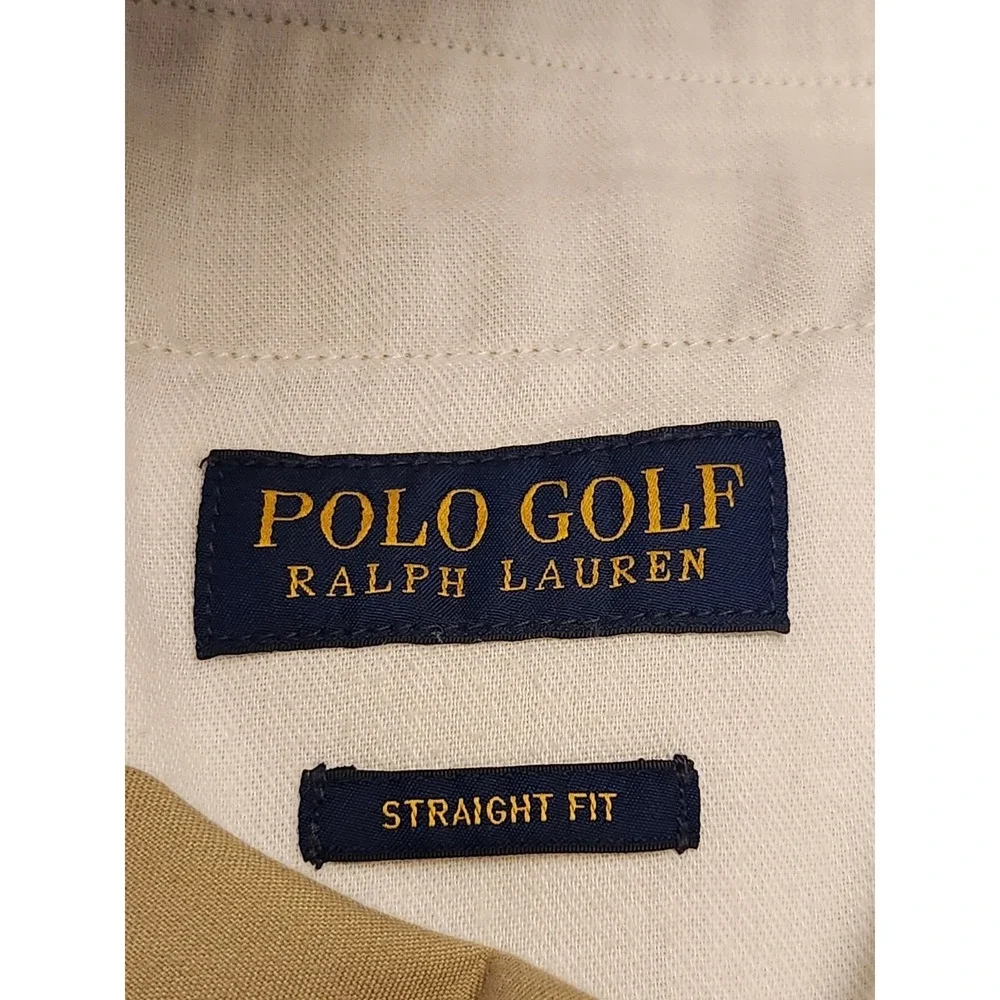 Polo Ralph‎ Lauren Pants Mens 36x30 Beige Straight Fit Performance Twill Golf
